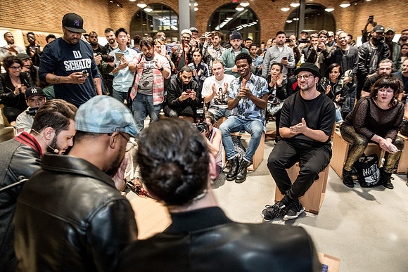 RZA@ Parisi - Roli Bloc Acitvation At Apple Store