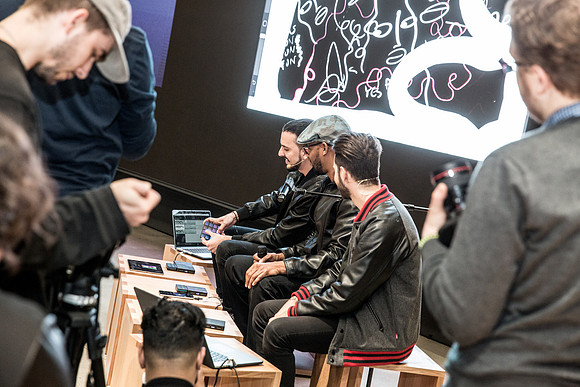 RZA@ Parisi - Roli Bloc Acitvation At Apple Store