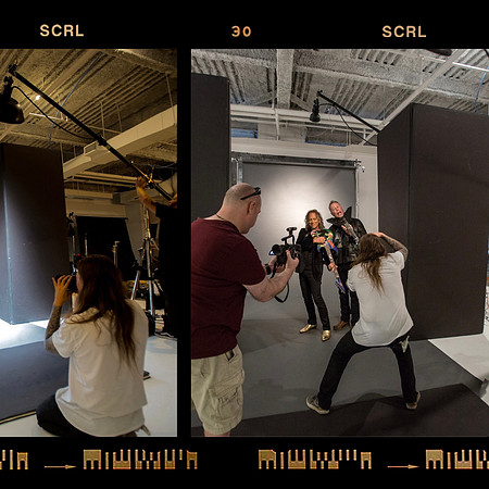 Metallica Gallery BTS w Jimmy Hubbard